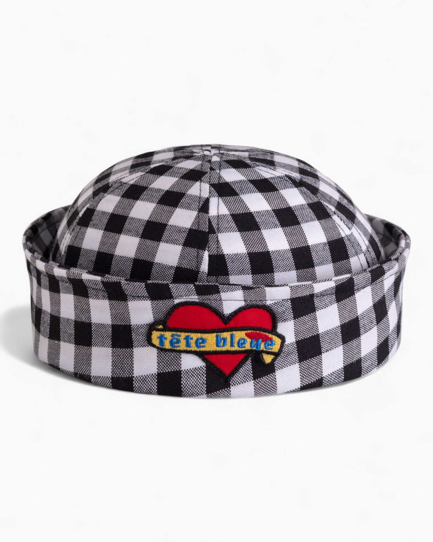 tête bleue Yvette Sailor Heart-Patch Dixie Cup Black