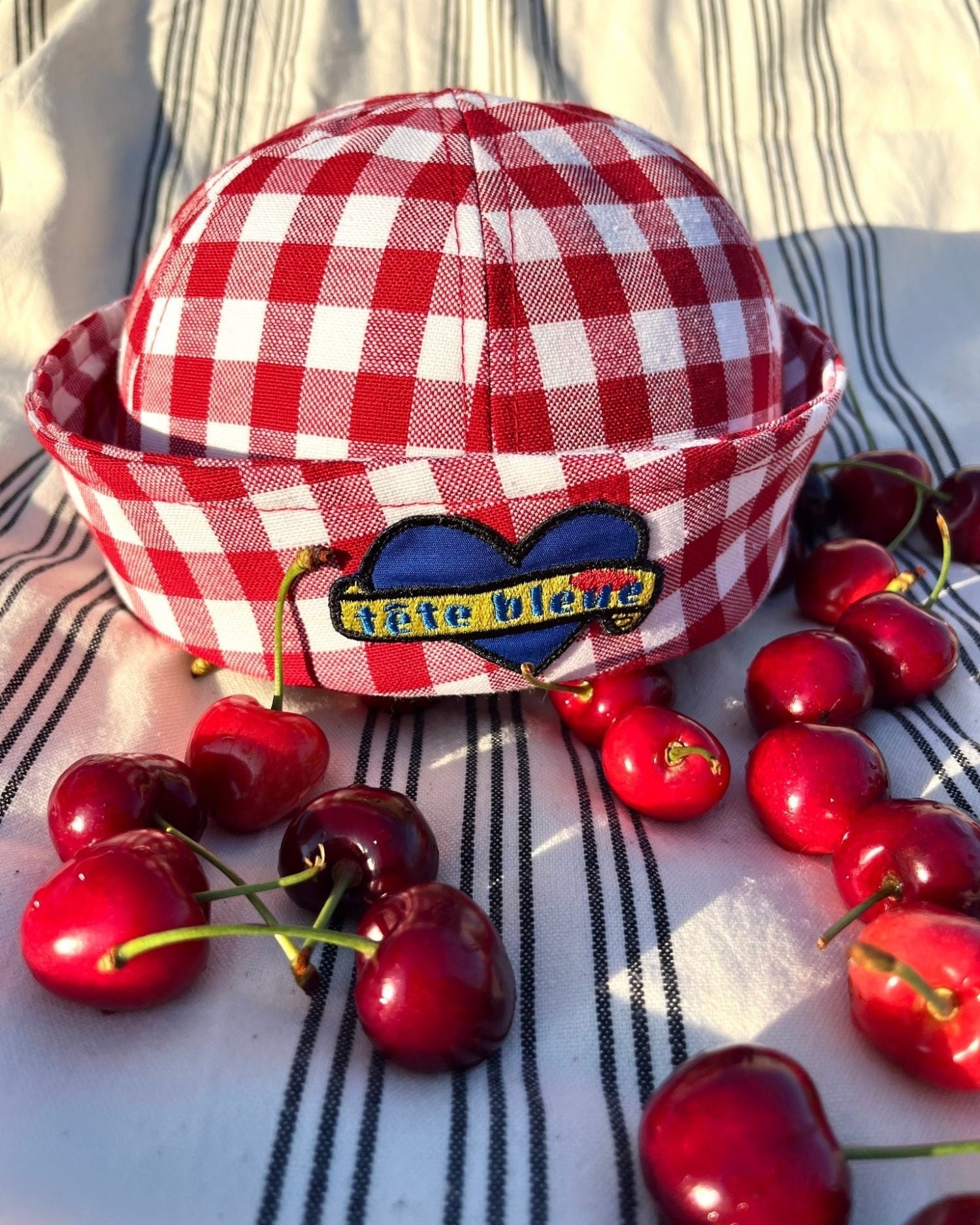 tête bleue Yvette Sailor Heart-Patch Dixie Cup