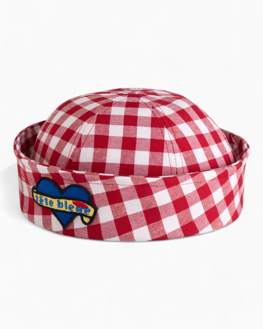 tête bleue Yvette Sailor Heart-Patch Dixie Cup