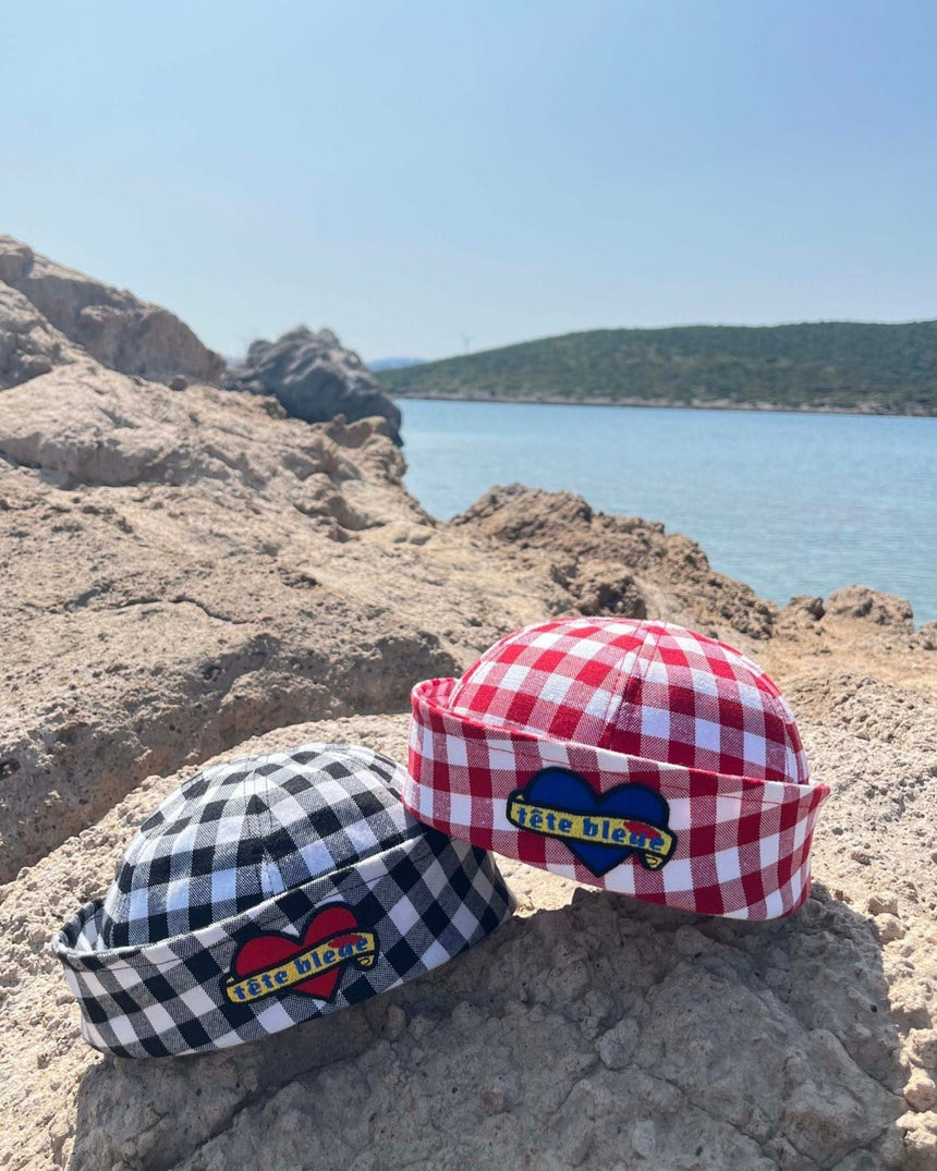 tête bleue Yvette Sailor Heart-Patch Dixie Cup