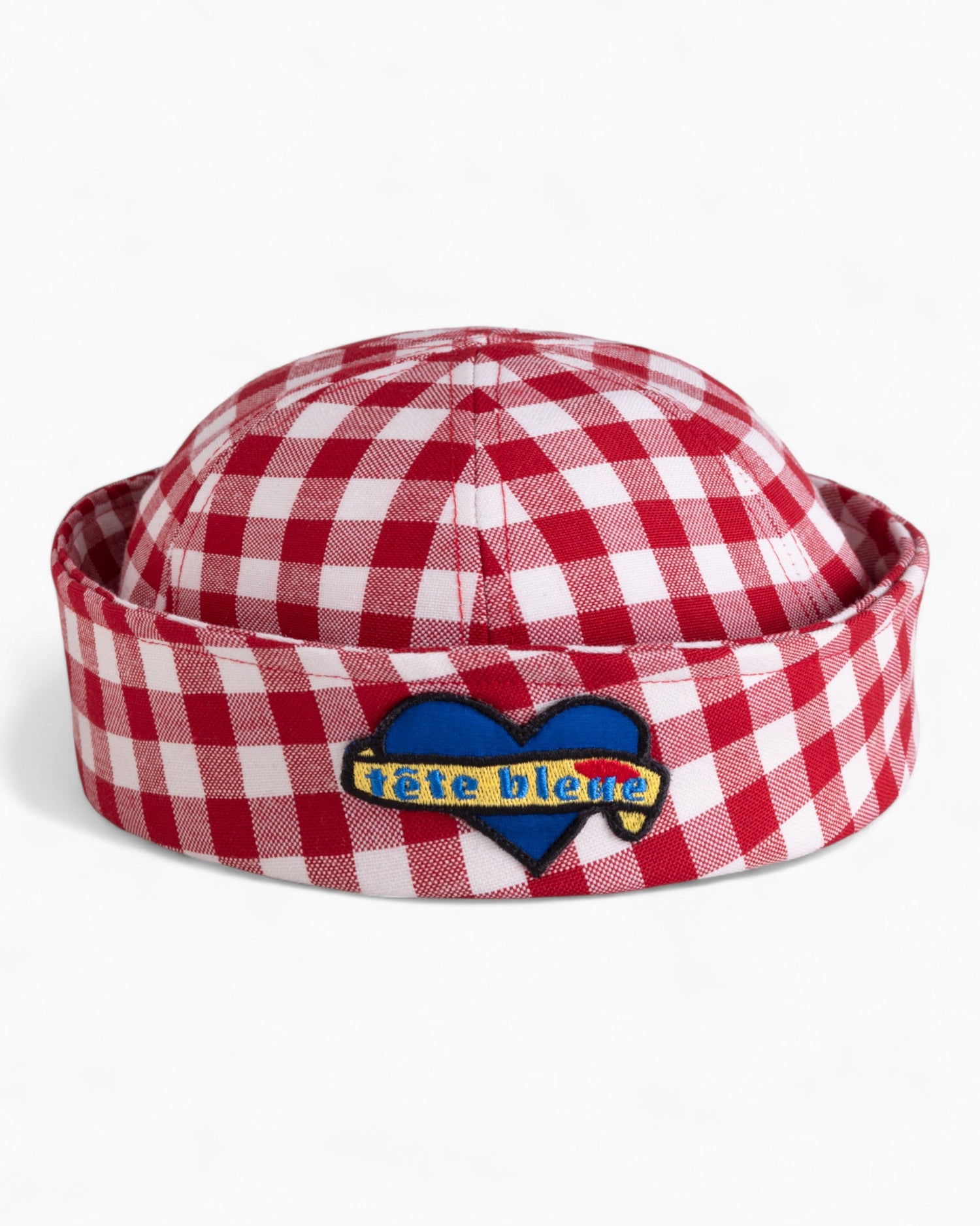 tête bleue Yvette Sailor Heart-Patch Dixie Cup Cherry Red