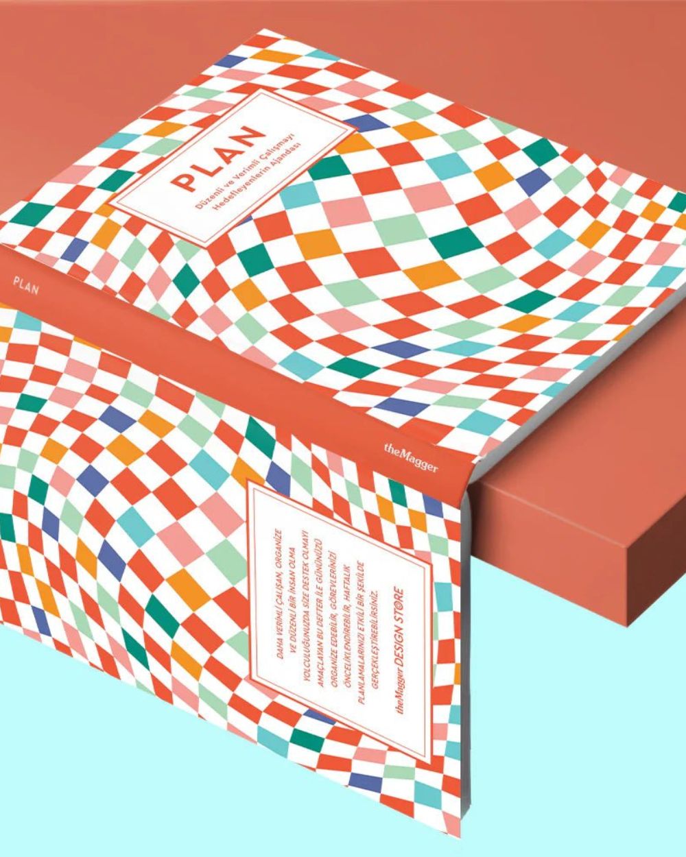 TheMagger Design Plan Mini Tarihsiz Cep Ajandası