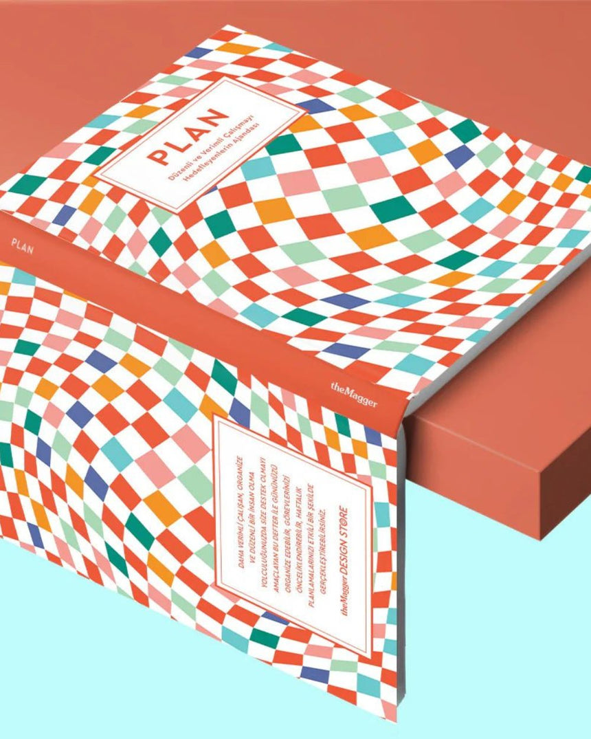 TheMagger Design Plan Mini Tarihsiz Cep Ajandası