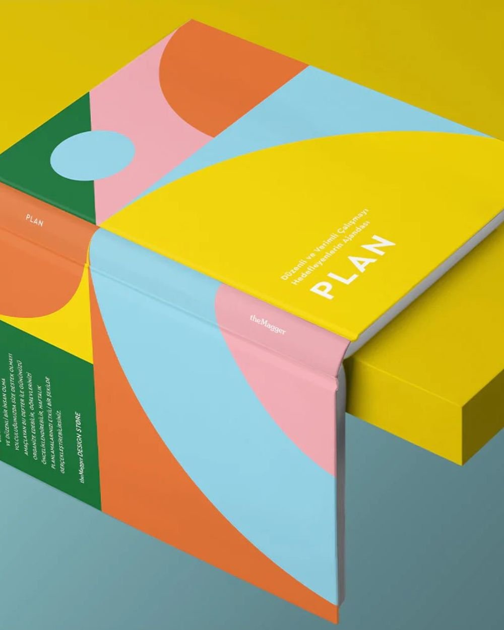 TheMagger Design Plan Mini Tarihsiz Cep Ajandası