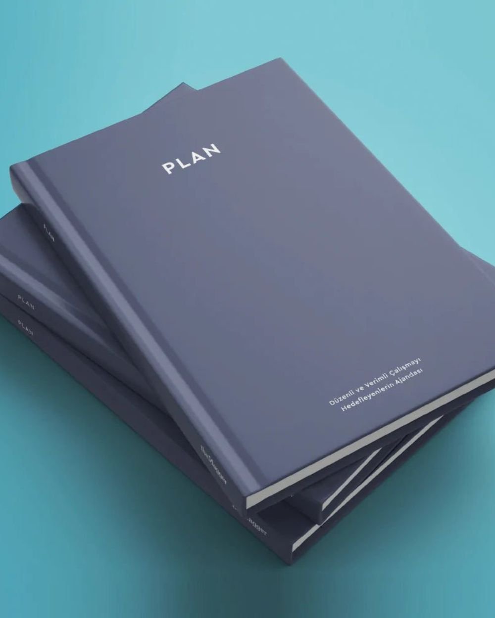 TheMagger Design Plan Mini Tarihsiz Cep Ajandası Midnight Blue