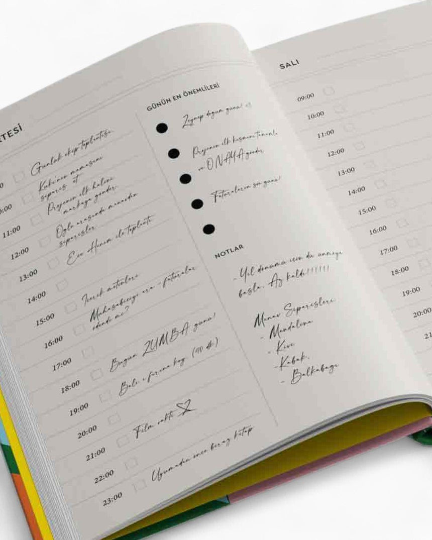 TheMagger Design Plan - Tarihsiz Ajanda Forest