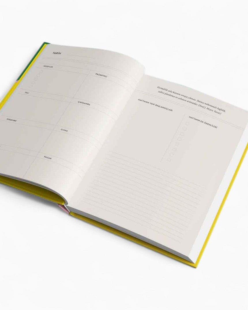 TheMagger Design Plan - Tarihsiz Ajanda