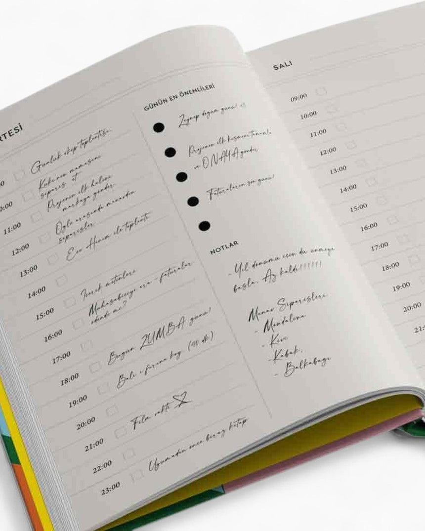 TheMagger Design Plan - Tarihsiz Ajanda