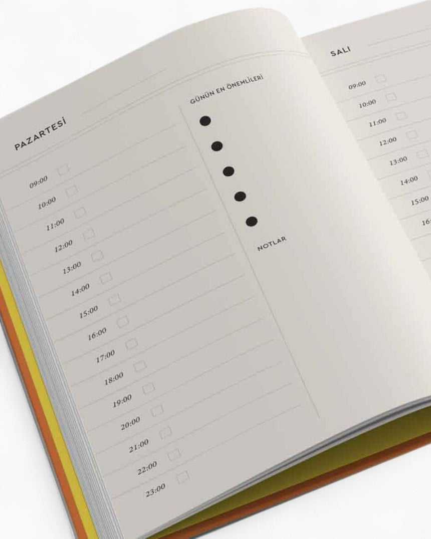 TheMagger Design Plan - Tarihsiz Ajanda