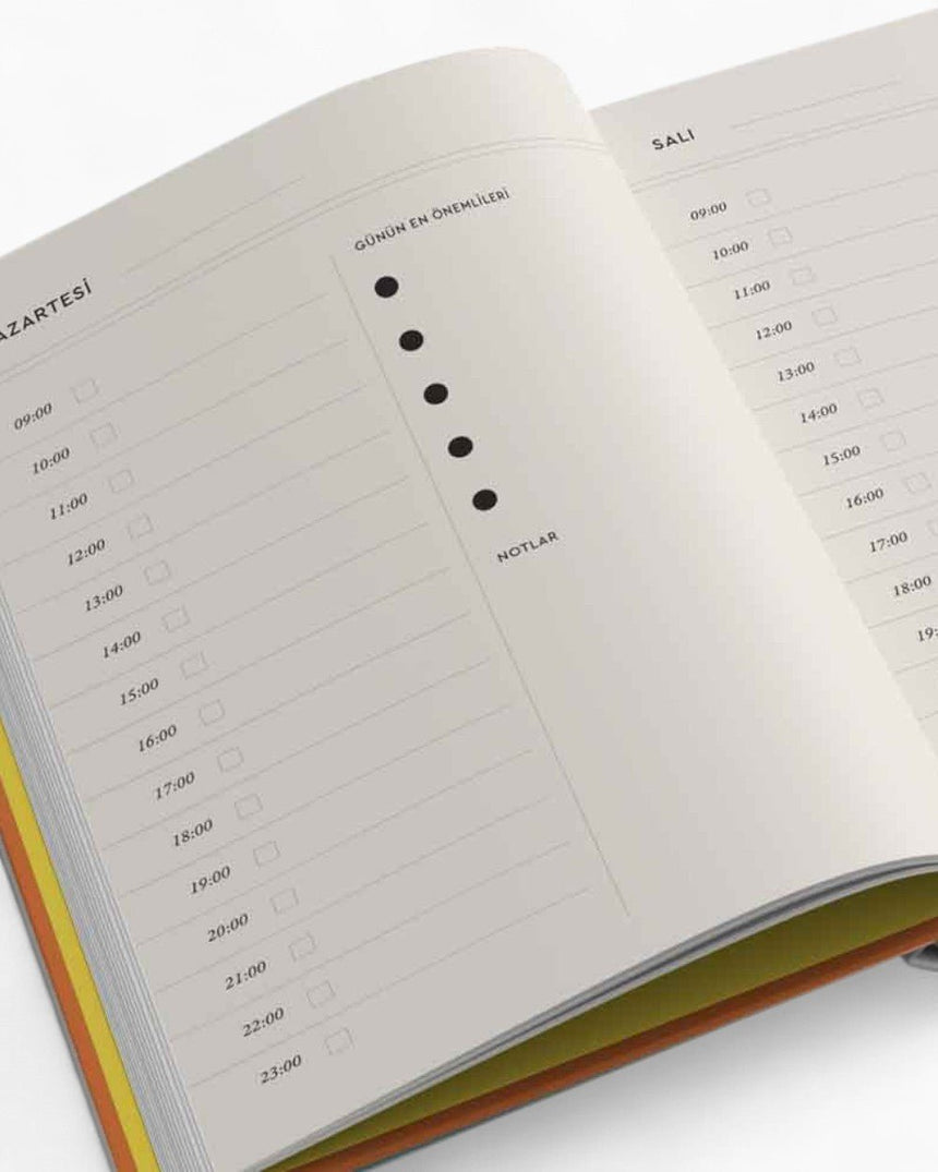 TheMagger Design Plan - Tarihsiz Ajanda