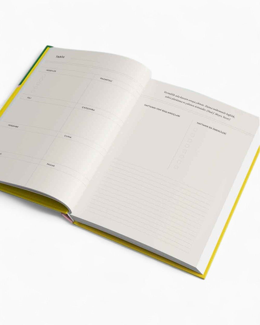 TheMagger Design Plan - Tarihsiz Ajanda