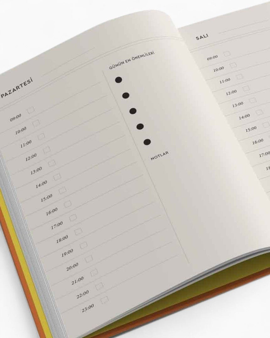 TheMagger Design Plan - Tarihsiz Ajanda Joy