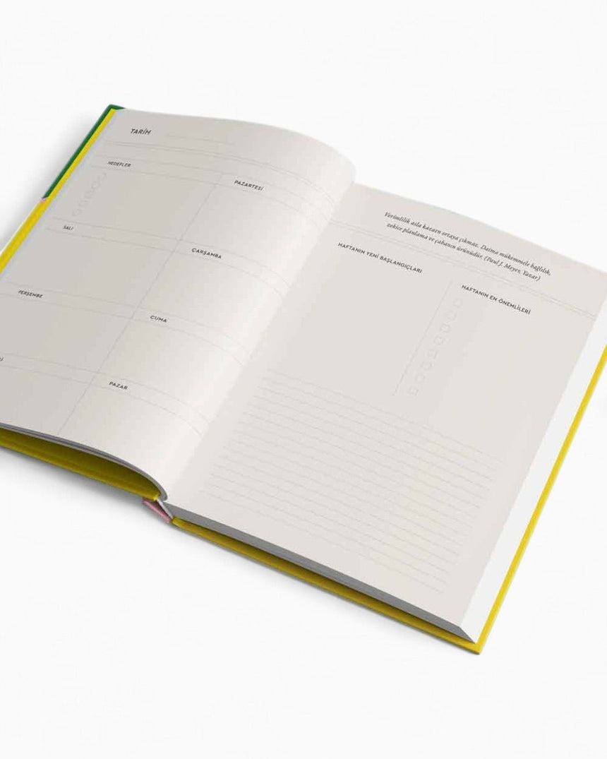 TheMagger Design Plan - Tarihsiz Ajanda Joy