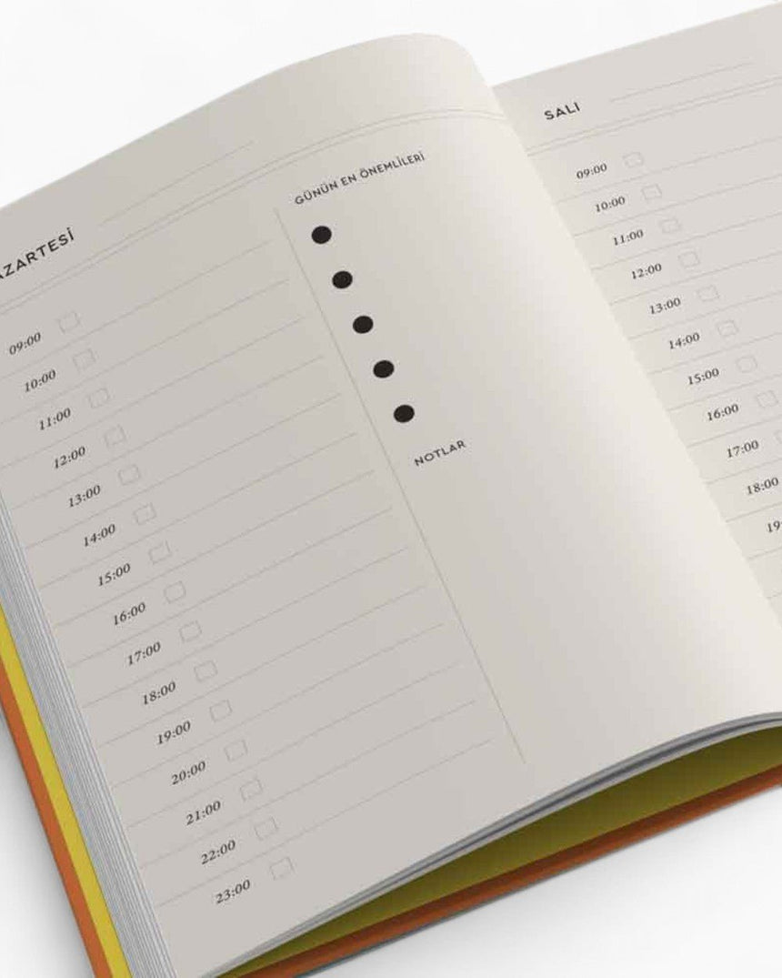 TheMagger Design Plan - Tarihsiz Ajanda