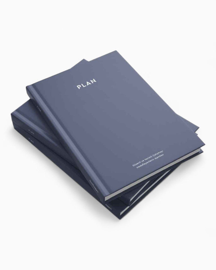 TheMagger Design Plan - Tarihsiz Ajanda Midnight Blue