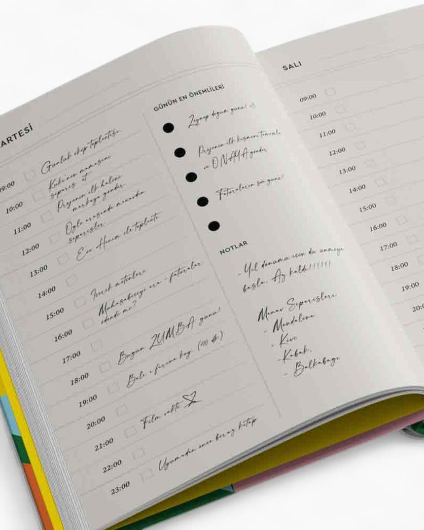 TheMagger Design Plan - Tarihsiz Ajanda