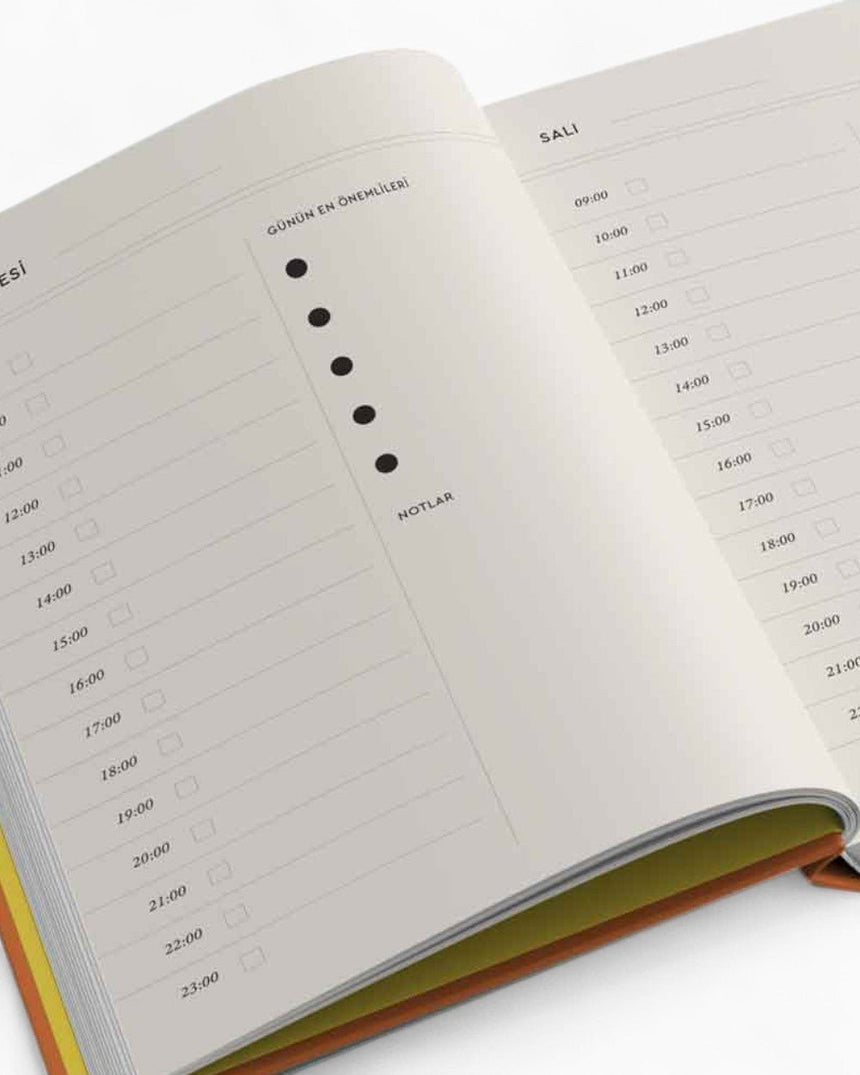 TheMagger Design Plan - Tarihsiz Ajanda