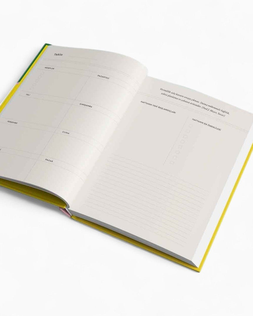 TheMagger Design Plan - Tarihsiz Ajanda