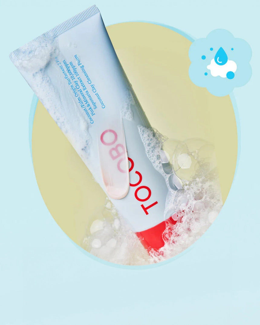 Tocobo Coconut Clay Cleansing Foam 150ml - Cildi Kurutmayan Vegan Köpük Temizleyici