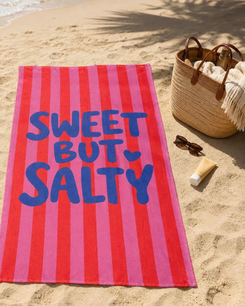 Sweet But Salty Plaj Havlusu