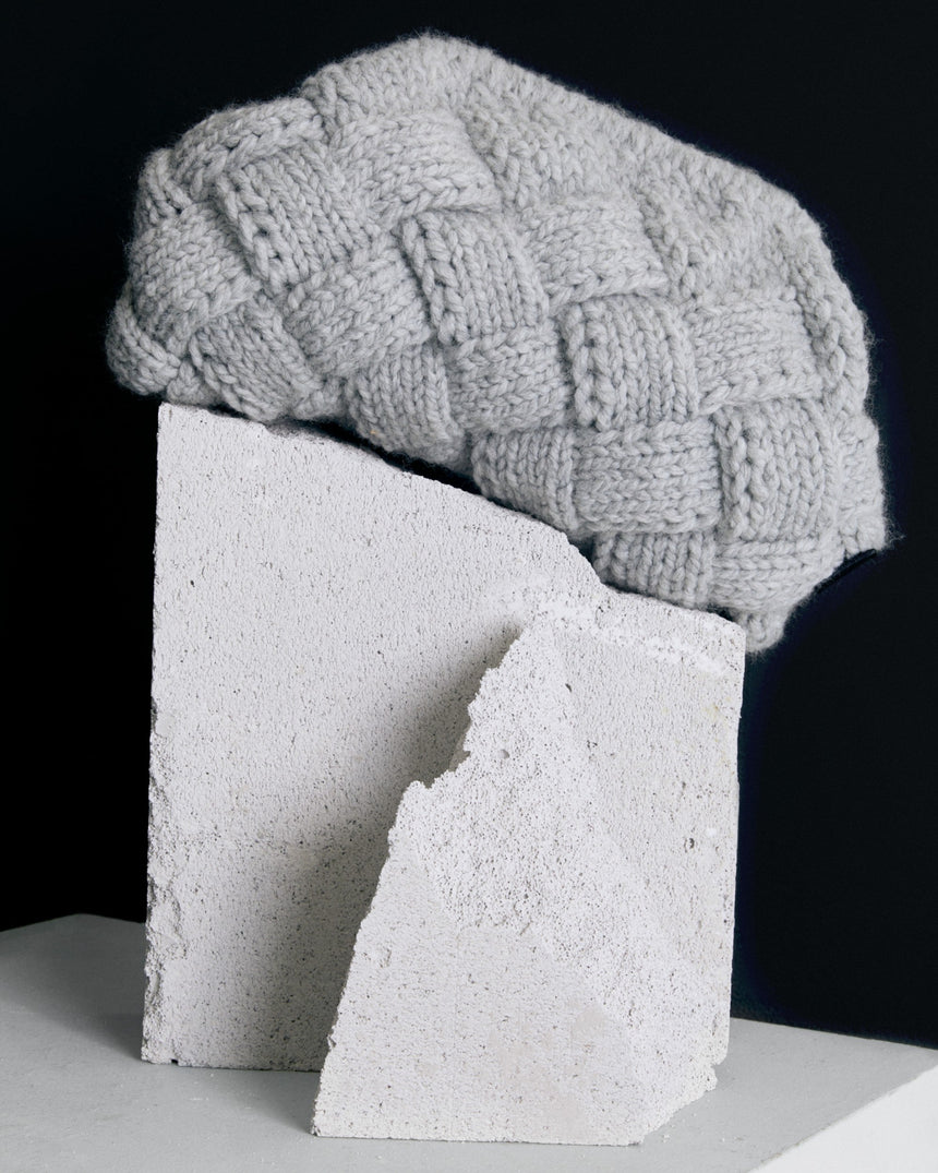 Tullaa Puzzle Wool Pouch Bag