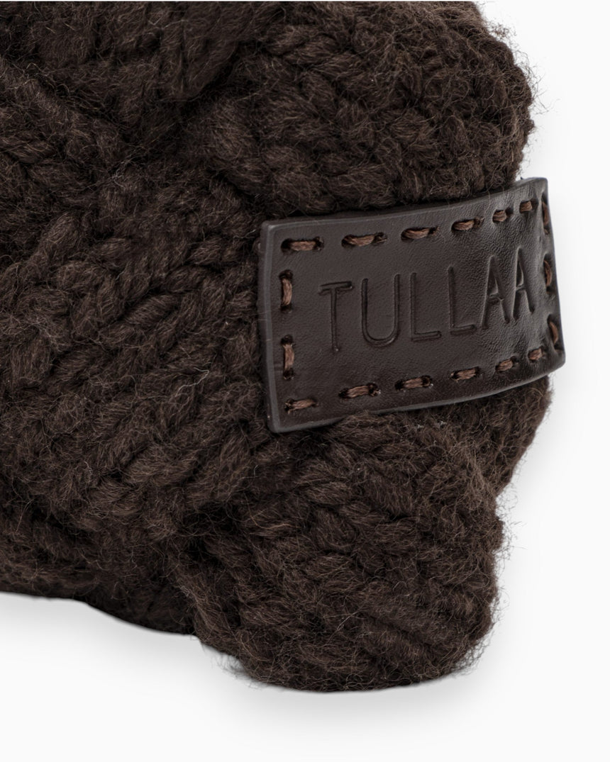 Tullaa Puzzle Wool Pouch Bag