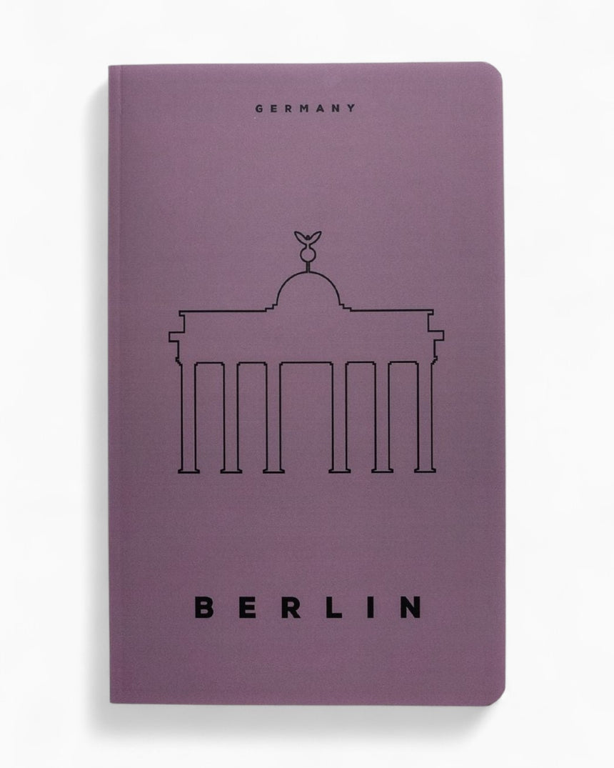 Upper Paper City Notebook Berlin Çok Renkli