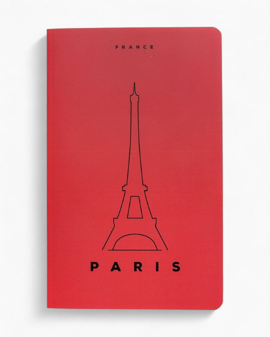 Upper Paper City Notebook Paris Çok Renkli