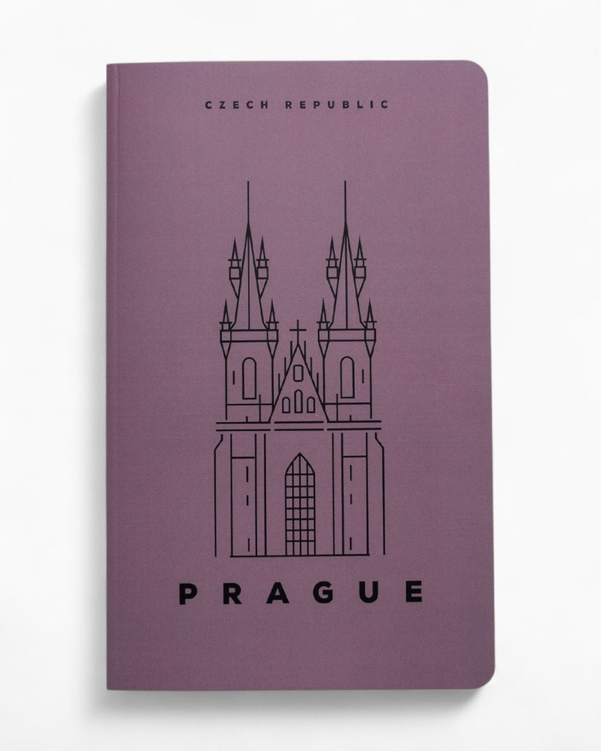 Upper Paper City Notebook Prague Çok Renkli