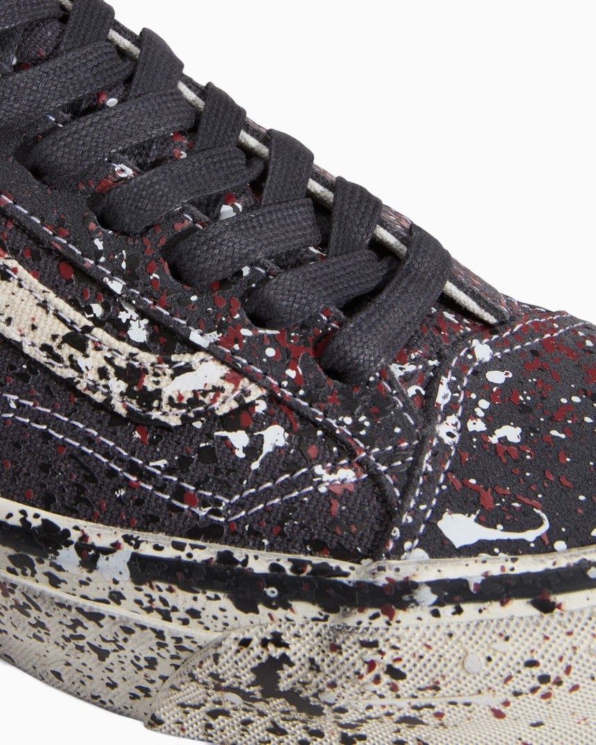 Vans Premium Old Skool 36 Sneaker Paint Splatter Charcoal Grey