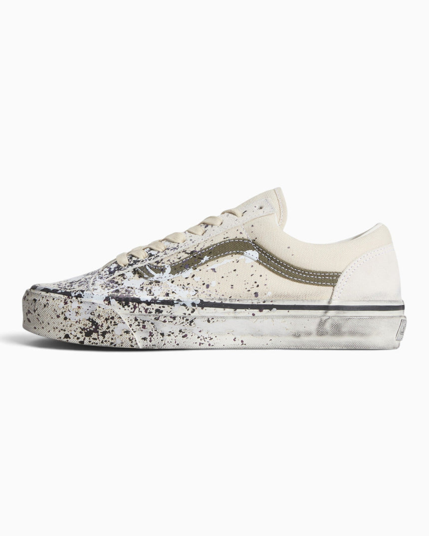 Vans Premium Old Skool 36 Sneaker Paint Splatter Turtledove