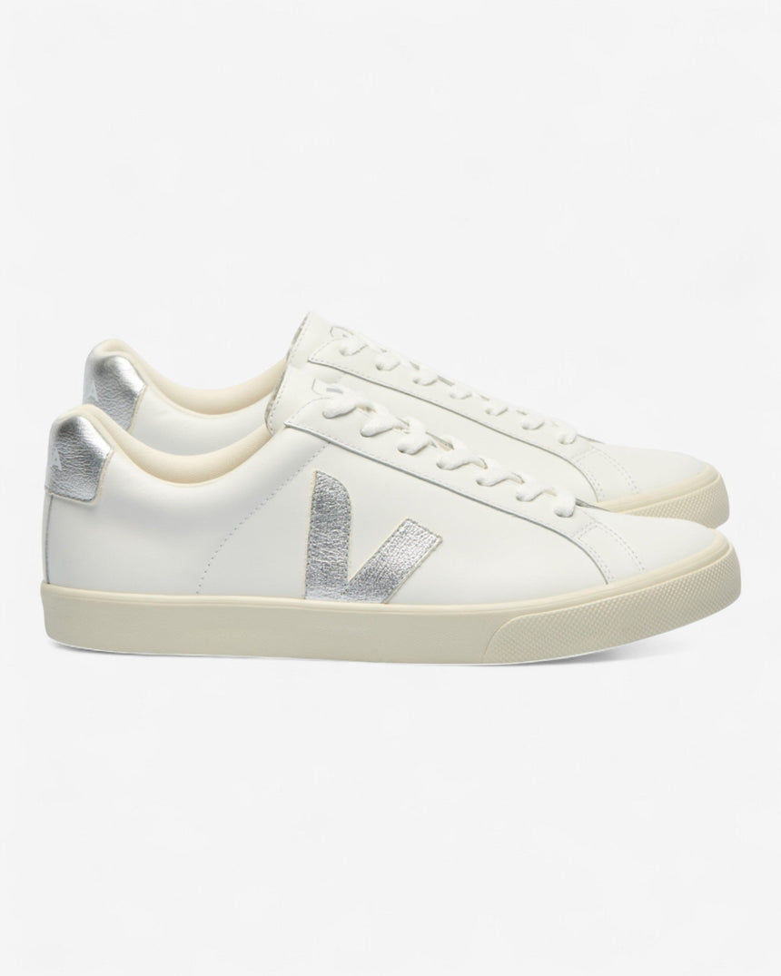 VEJA Esplar Leather Kadın Sneaker Extra White/Silver