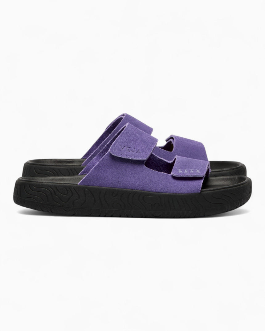 VEJA Etna Suede Soft Kadın Terlik Acai/Acai Black