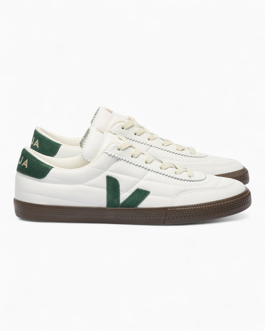 VEJA Panenka Organic Traced Leather Kadın Sneaker White/Cyprus Eagle