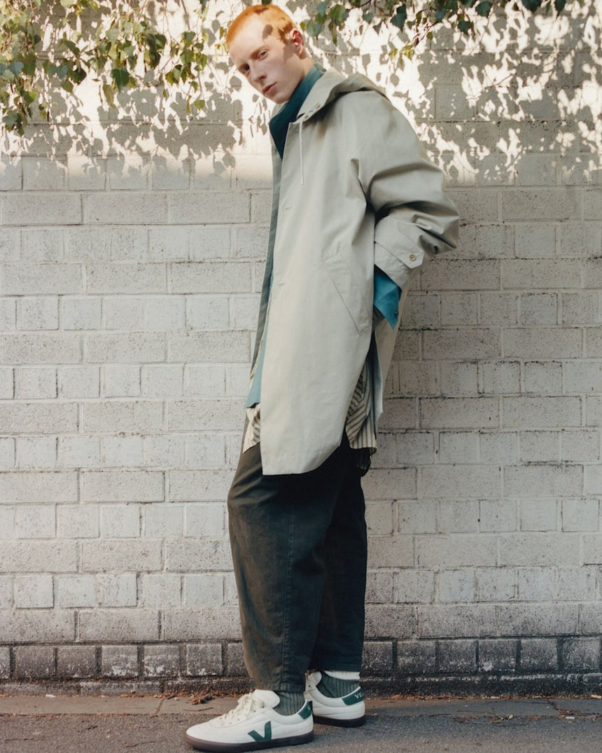 VEJA Panenka Organic Traced Leather Suede Logo Erkek Sneaker