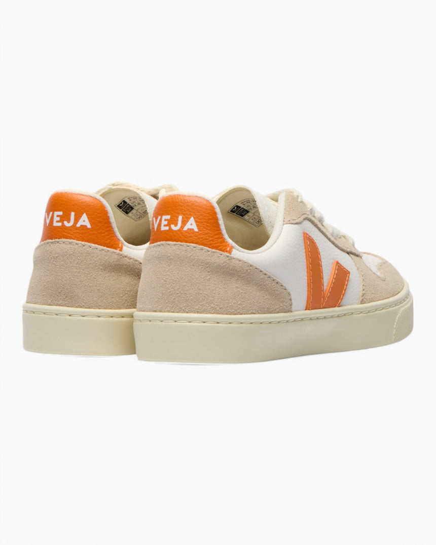 VEJA Small V-10 Laces Chromefree Leather Çocuk Sneaker