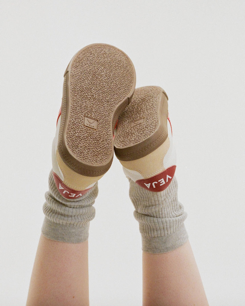 VEJA Volley Organic Traced Leather Erkek Sneaker