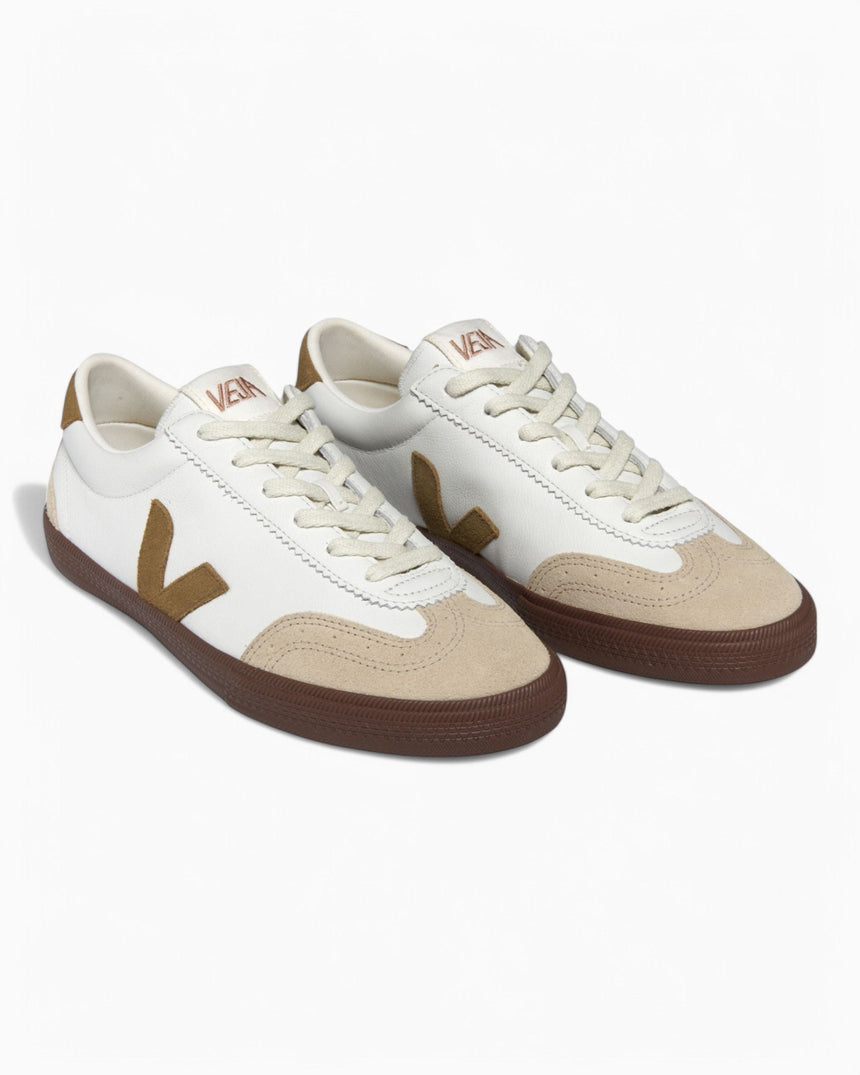 VEJA Volley Organic Traced Leather Erkek Sneaker