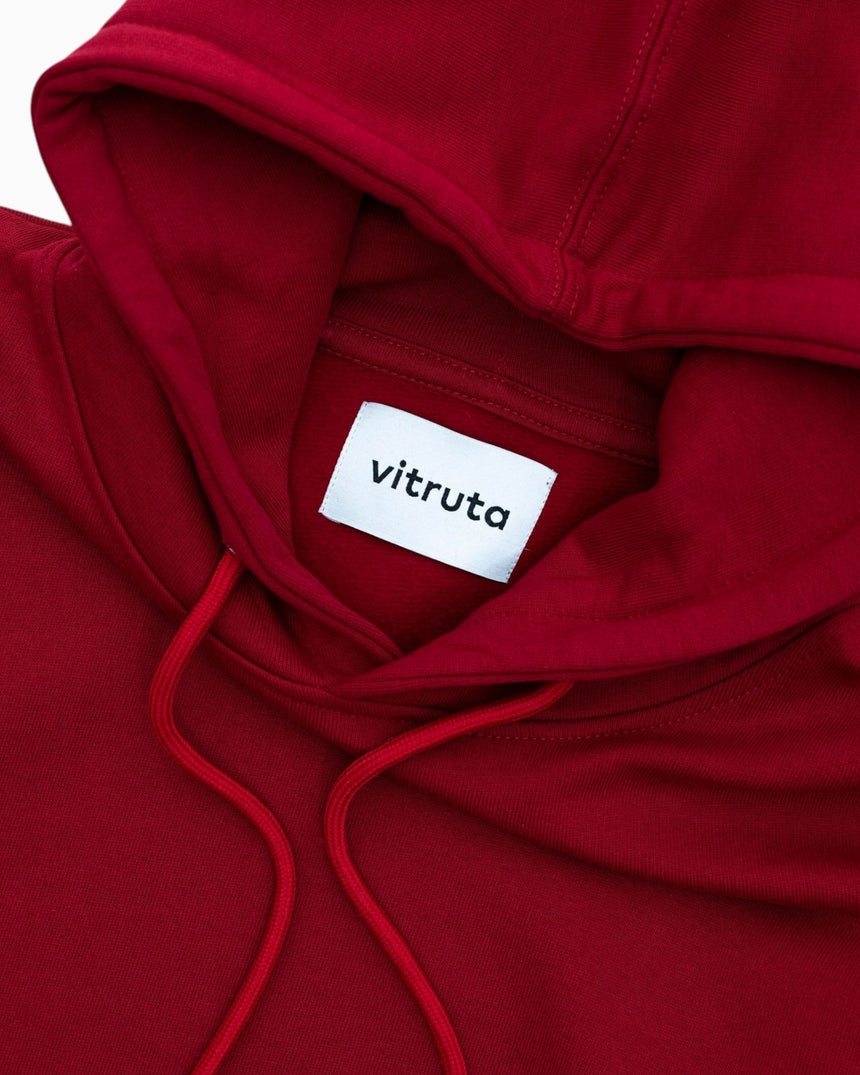 vitruta Basic Hoodie Burgundy