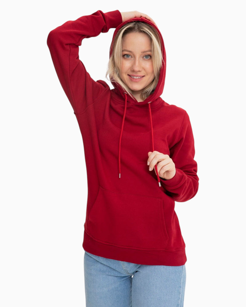 vitruta Basic Hoodie Burgundy