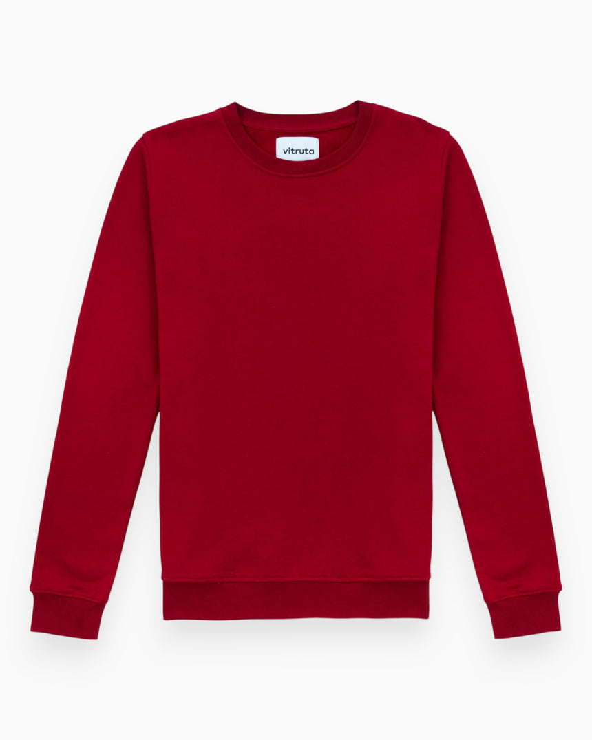 vitruta Basic Sweatshirt Burgundy