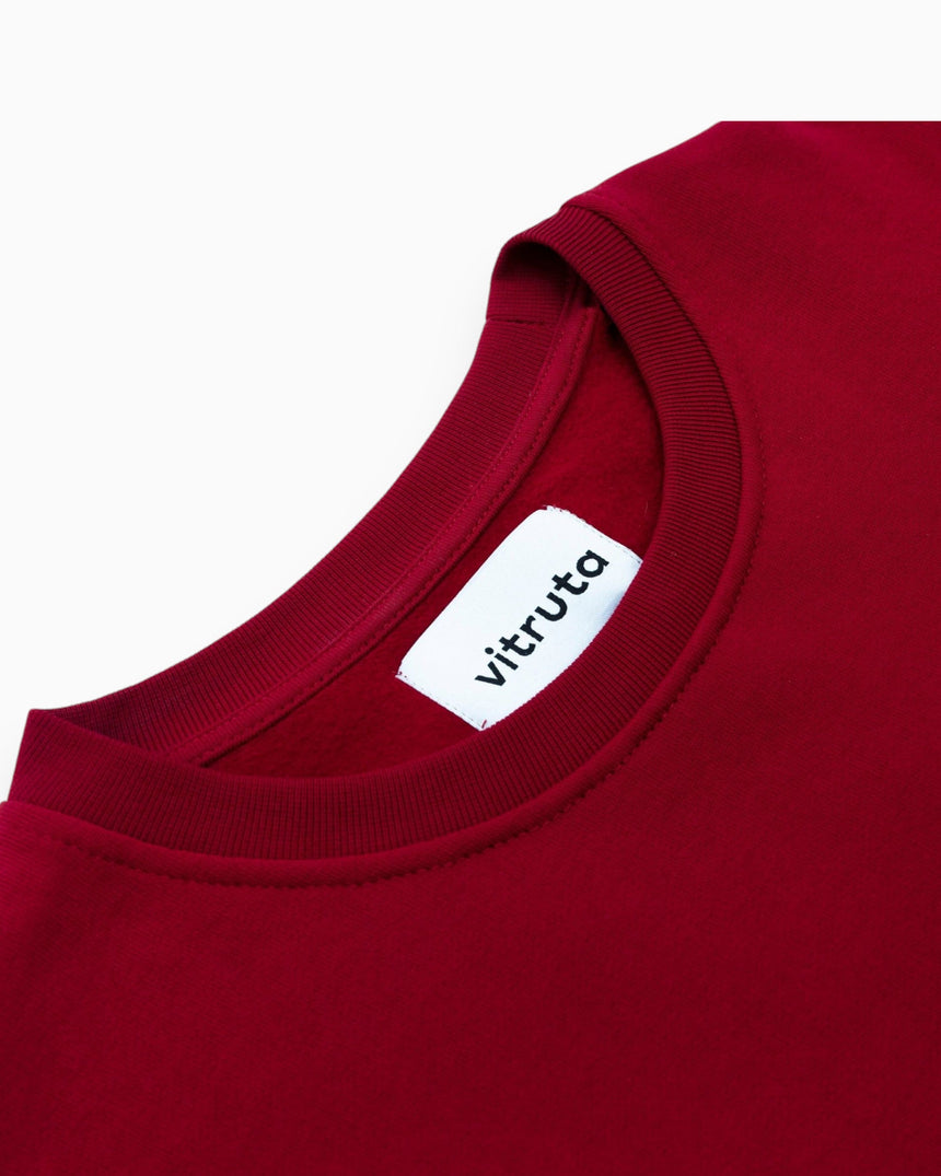 vitruta Basic Sweatshirt Burgundy