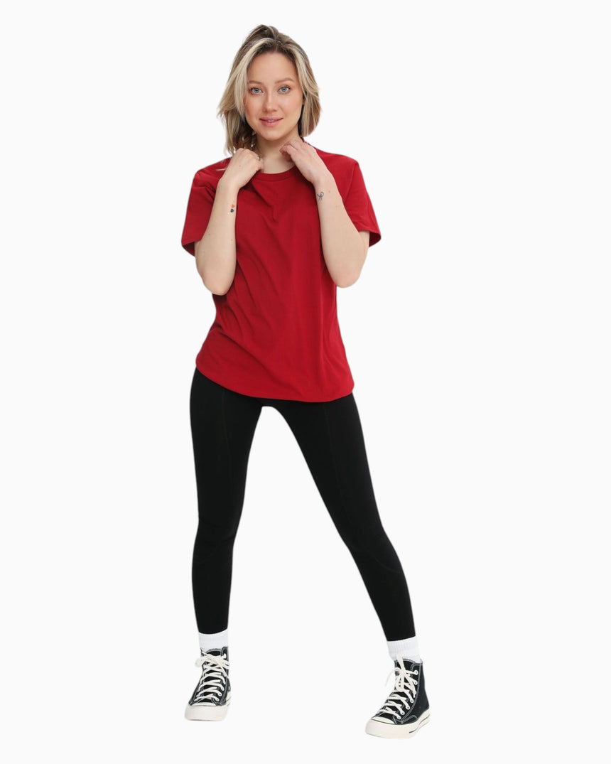 vitruta Basic T-Shirt Burgundy