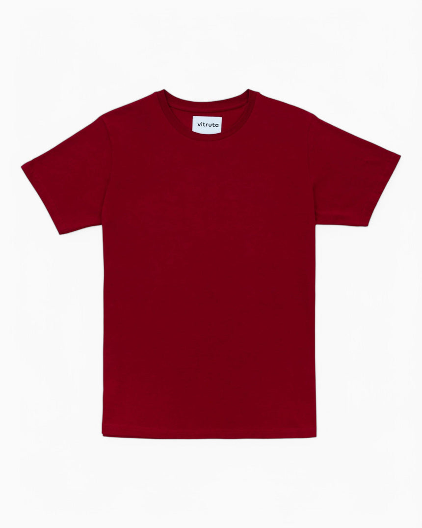 vitruta Basic T-Shirt Burgundy