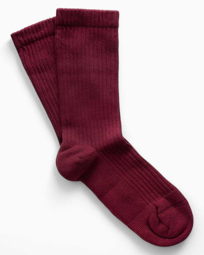 vitruta Basic Towel Socks Burgundy
