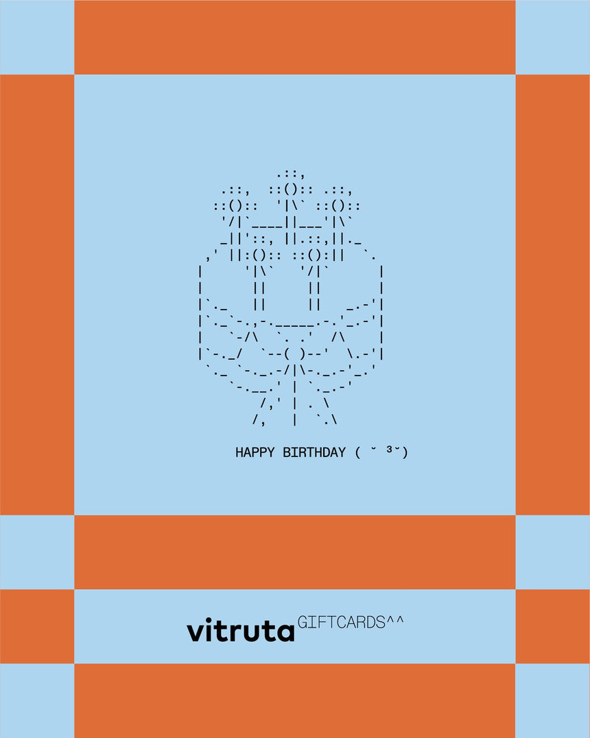 vitruta Gift Card Happy Birthday E-Gift Card