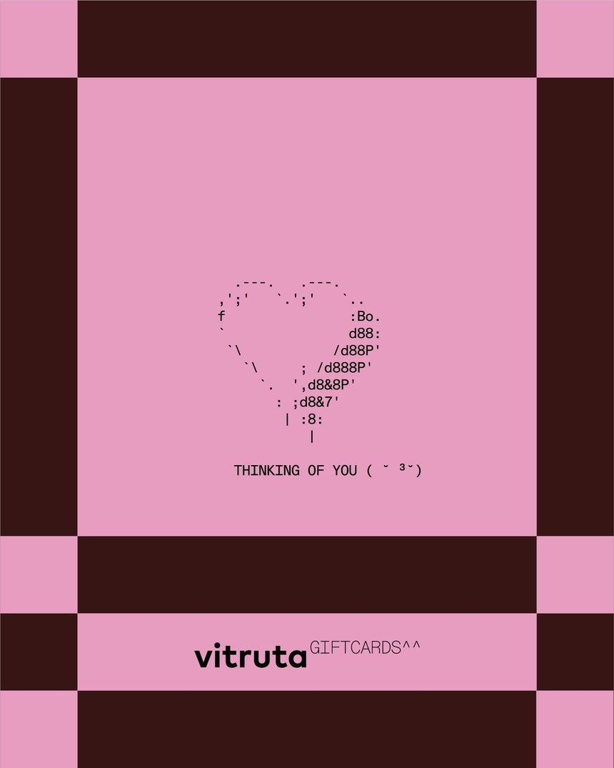vitruta Gift Card Thinking Of You E-Gift Card