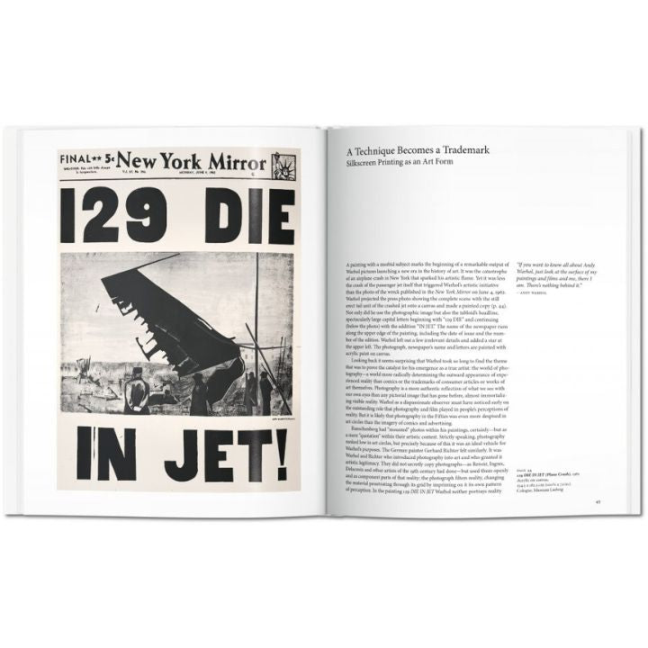 vitruta Book Selection Warhol - Taschen Basic Art Series