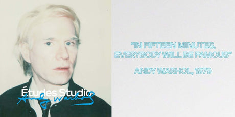 Giyilebilir bir görsel arşiv: Études Studio x Andy Warhol - vitruta