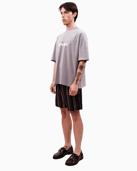 Alt Üst Logo Printed Oversize T-Shirt